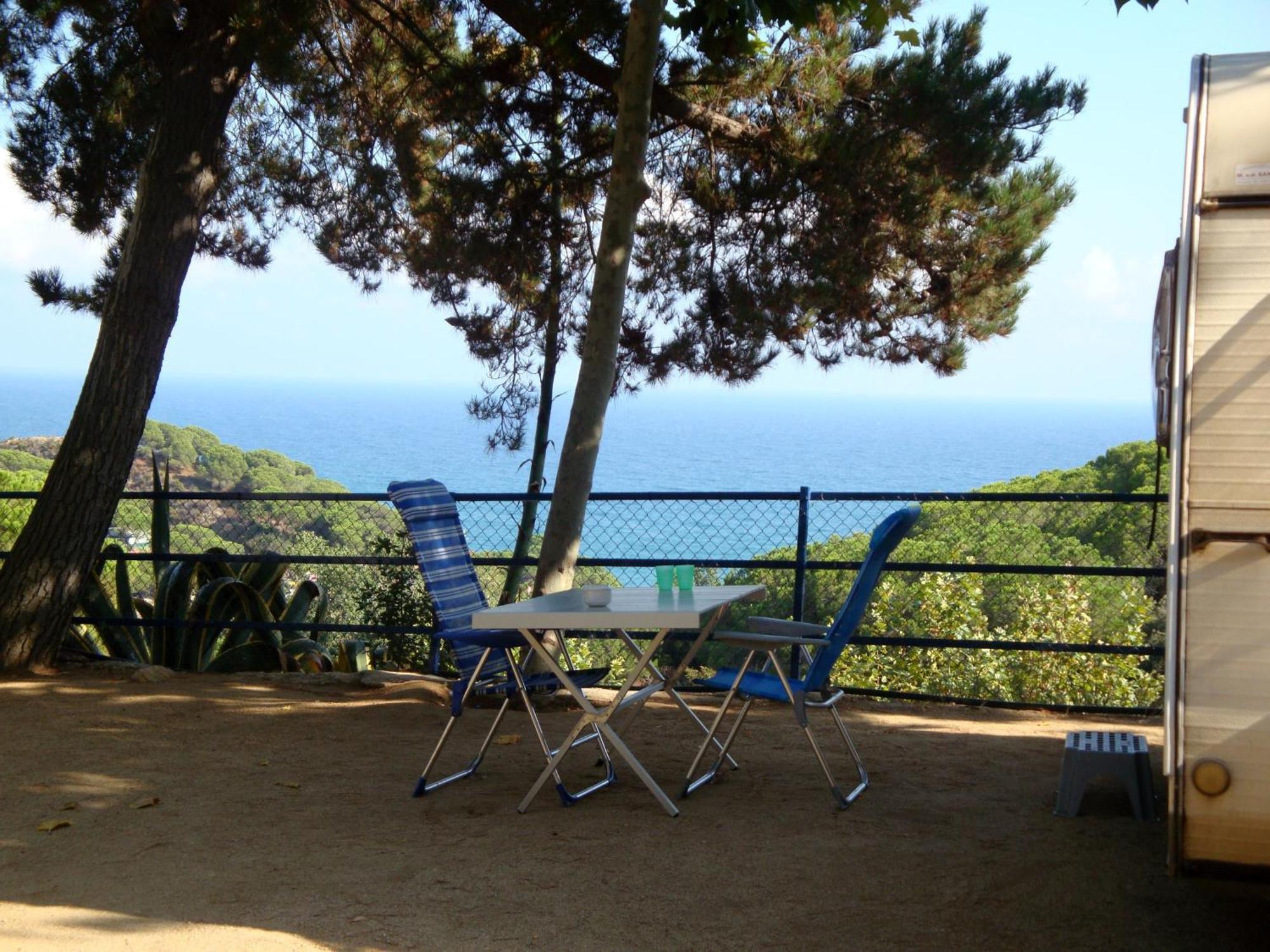 Camping Roca Grossa Calella Exteriör bild